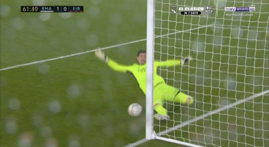 Wygrana Realu Madryt w starciu z Eibar. Courtois bliski wielkiej wpadki [WIDEO]