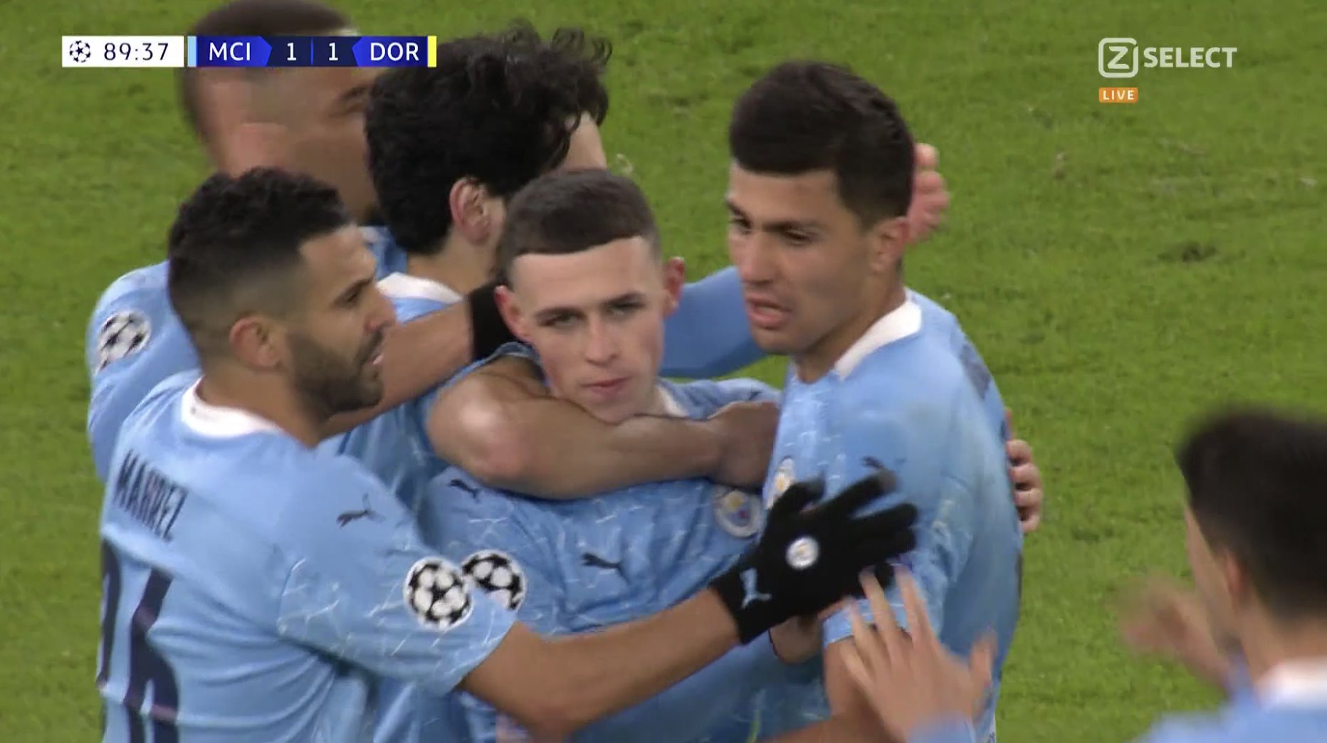 Borussia Dortmund postawiła się Manchesterowi City! "The Citizens" wygrali po golu w 90. minucie [WIDEO]