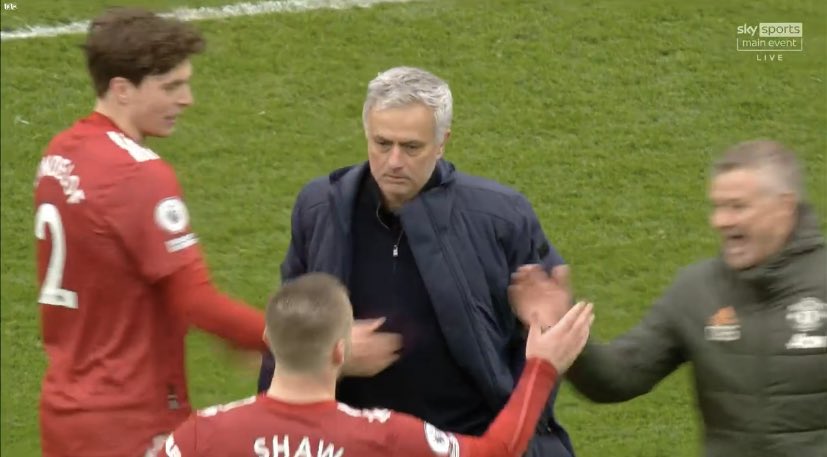 Jose Mourinho kontra Ole Gunnar Solskjaer. "Son ma wielkie szczęście, że jego ojciec jest lepszą osobą"