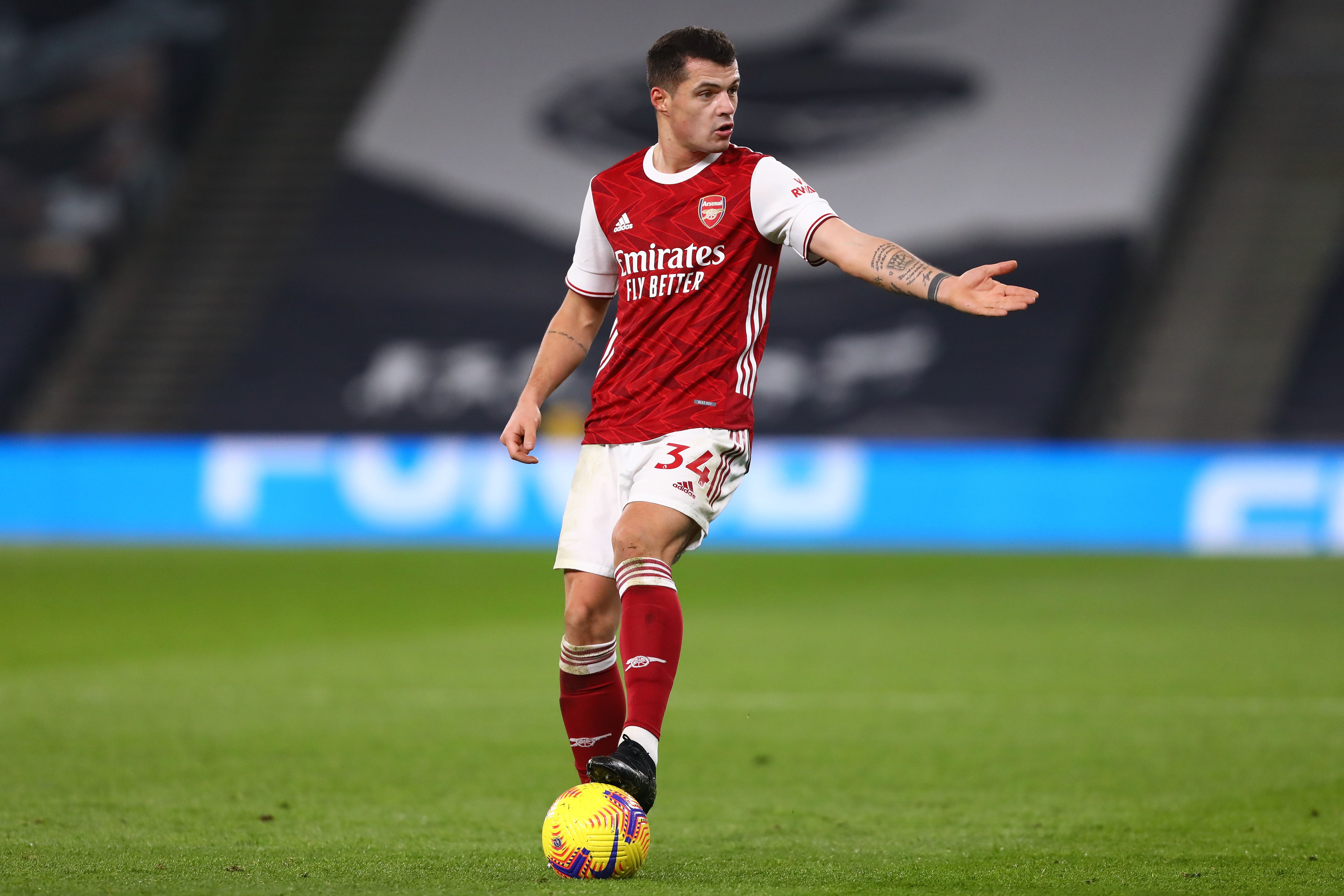 Granit Xhaka po meczu ze Slavią: Jestem facetem, który zrobi wszystko dla zespołu