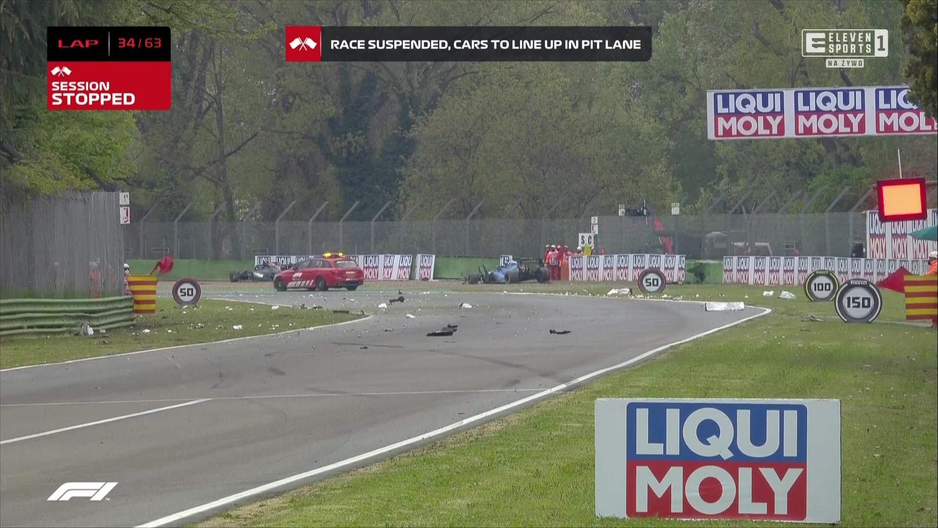 Gigantyczne emocje i niezwykły wyścig w Formule 1! Czerwona flaga, triumf Verstappena, pogoń Hamiltona [WIDEO]