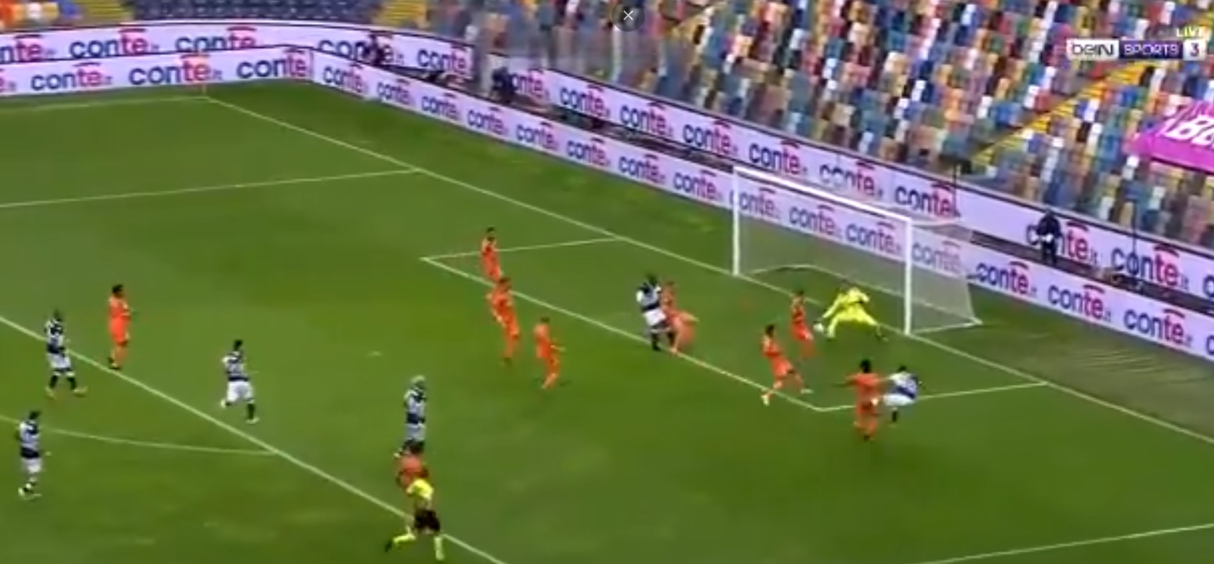 Juventus ośmieszony przy golu dla Udinese. Wojciech Szczęsny powinien zachować się lepiej [WIDEO]