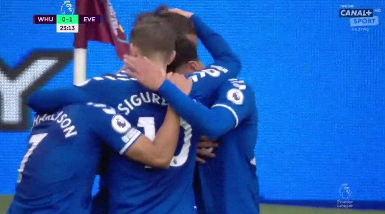 Everton pogrzebał marzenia West Hamu o Lidze Mistrzów! Łukasz Fabiański nie zatrzymał "The Toffees" [WIDEO]