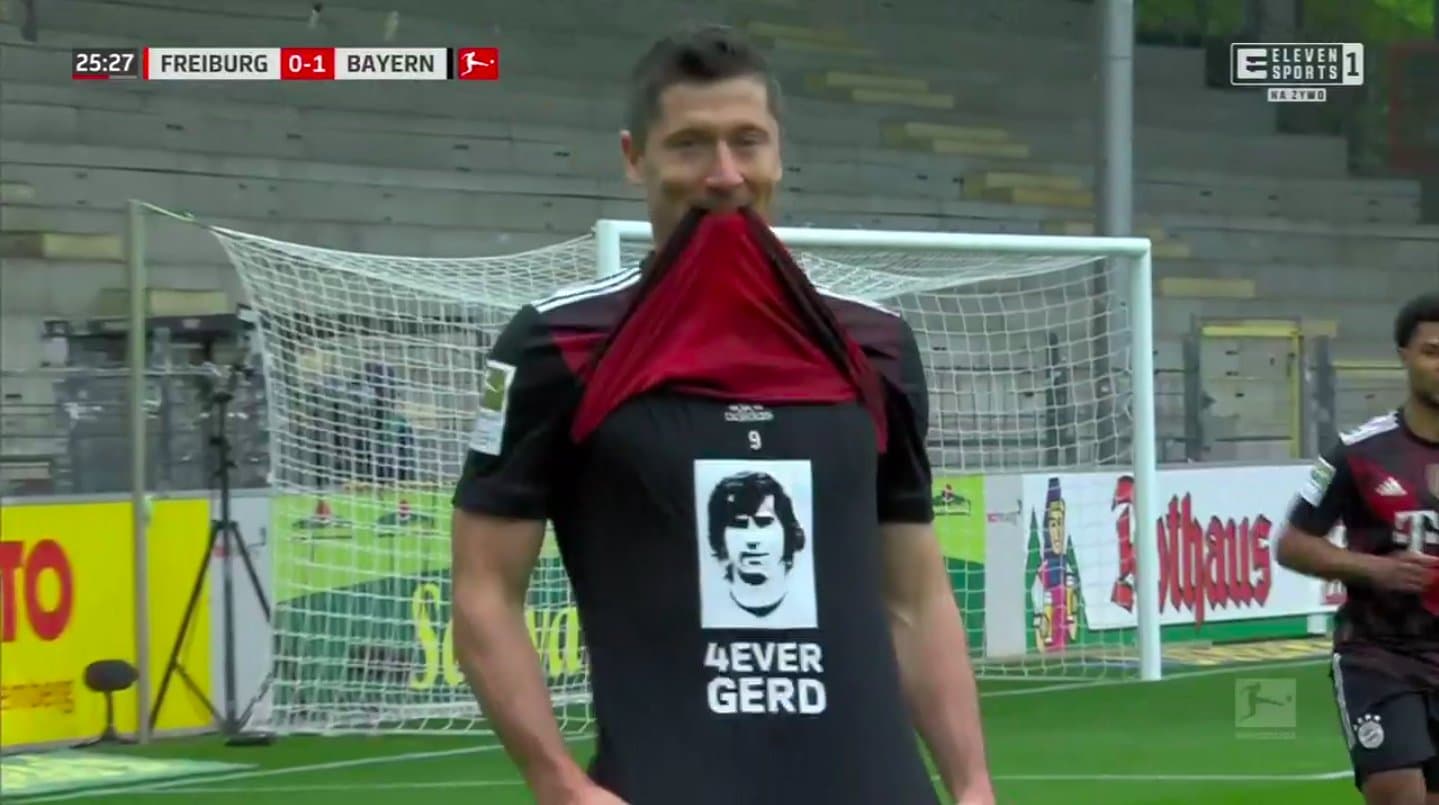 Specjalna celebracja Roberta Lewandowskiego! Tak Polak uczcił wyrównanie rekordu Muellera [ZDJĘCIE]