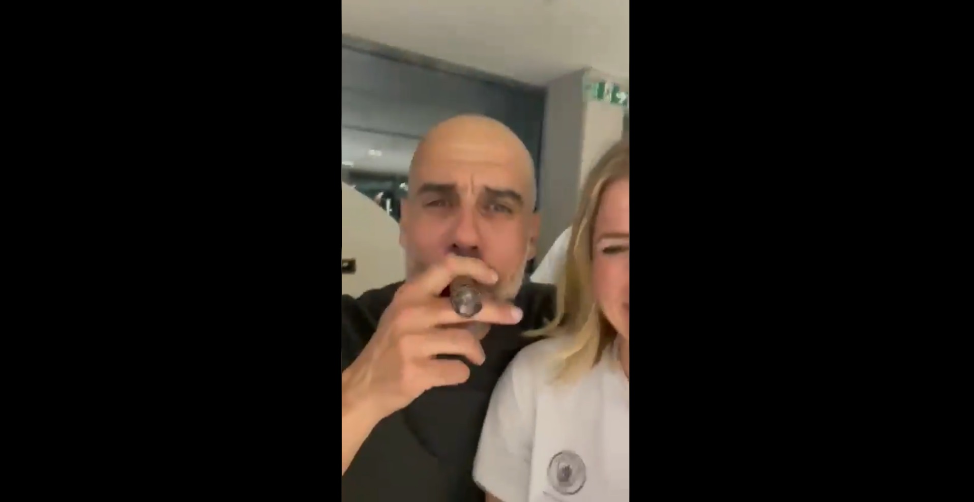 Szalona radość Pepa Guardioli. Tak Hiszpan celebrował zdobycie mistrzostwa Anglii [WIDEO]