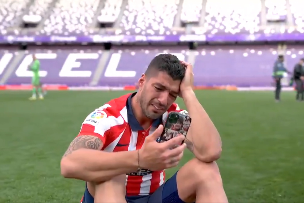 Luis Suarez popłakał się po zdobyciu mistrzostwa z Atletico. "FC Barcelona mnie nie doceniała" [WIDEO]