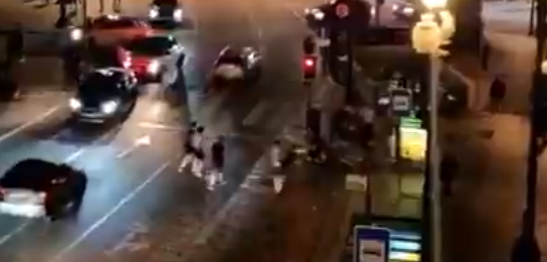 Bójka angielskich kibiców na ulicach Porto przed finałem LM. Musiała interweniować policja [WIDEO]
