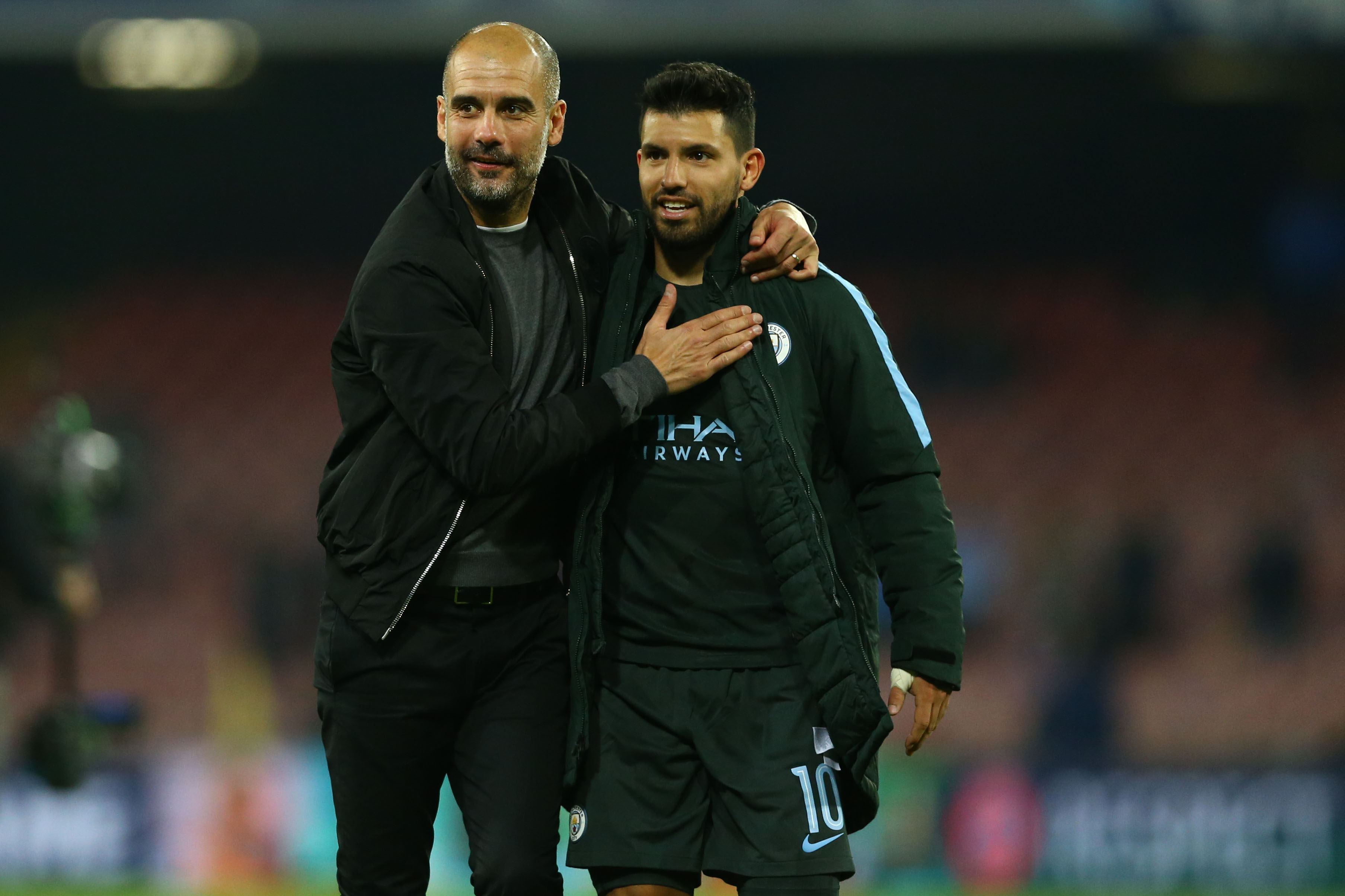 Brat Sergio Aguero zaatakował Pepa Guardiolę. Wpis szybko usunięto