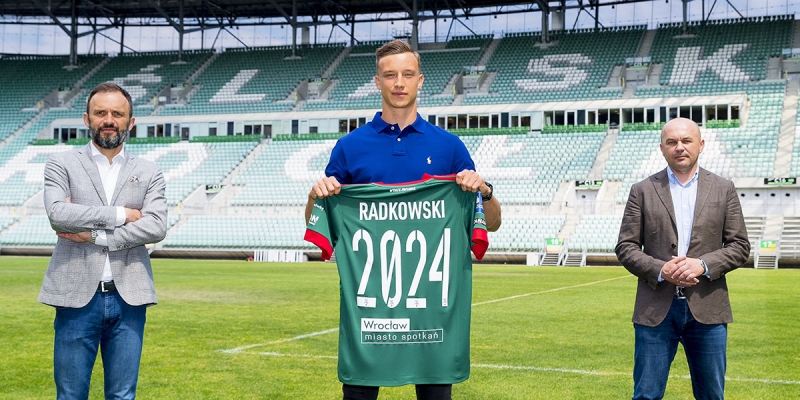 Kacper Radkowski liczy na grę w Śląsku Wrocław. "Mam nadzieję, że będzie coraz więcej takich okazji"