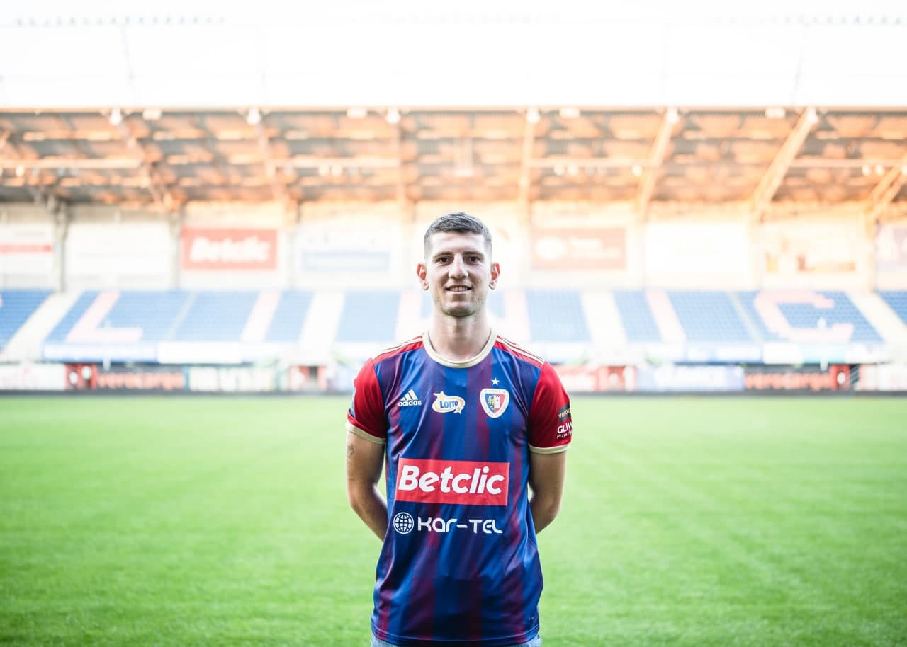 Piast Gliwice ma nowego napastnika. "To ułatwiło mi podjęcie decyzji"