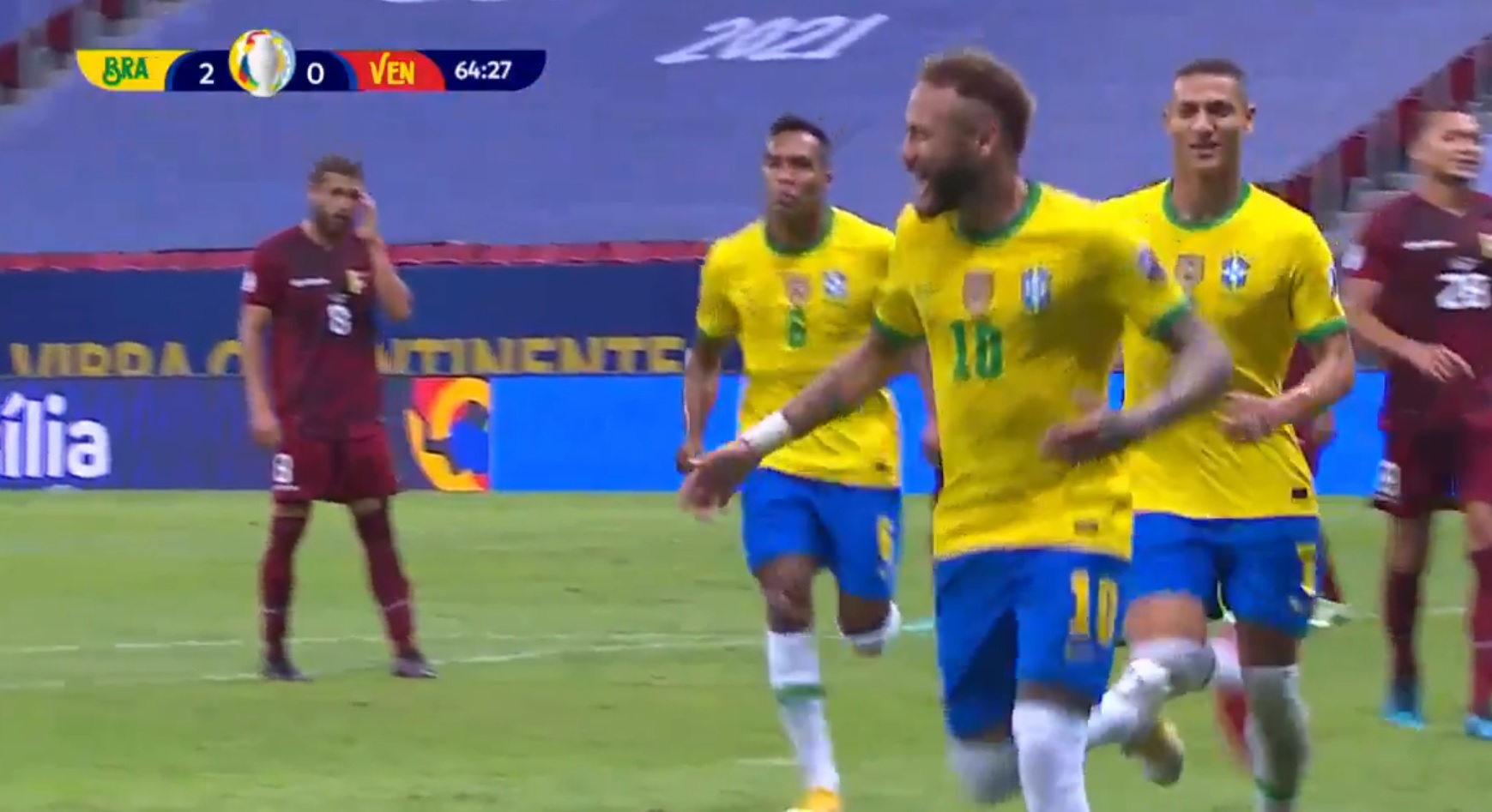 Brazylijczycy rozbili Wenezuelę na inaugurację Copa America. Gol i asysta Neymara [WIDEO]