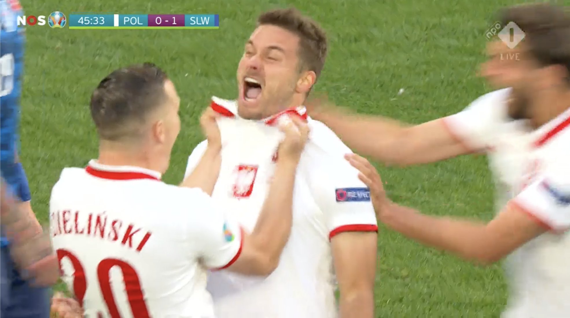 Karol Linetty zdobył gola ze Słowacją i zamknął usta krytykom. Polacy potrzebowali zaledwie 28 sekund [WIDEO]