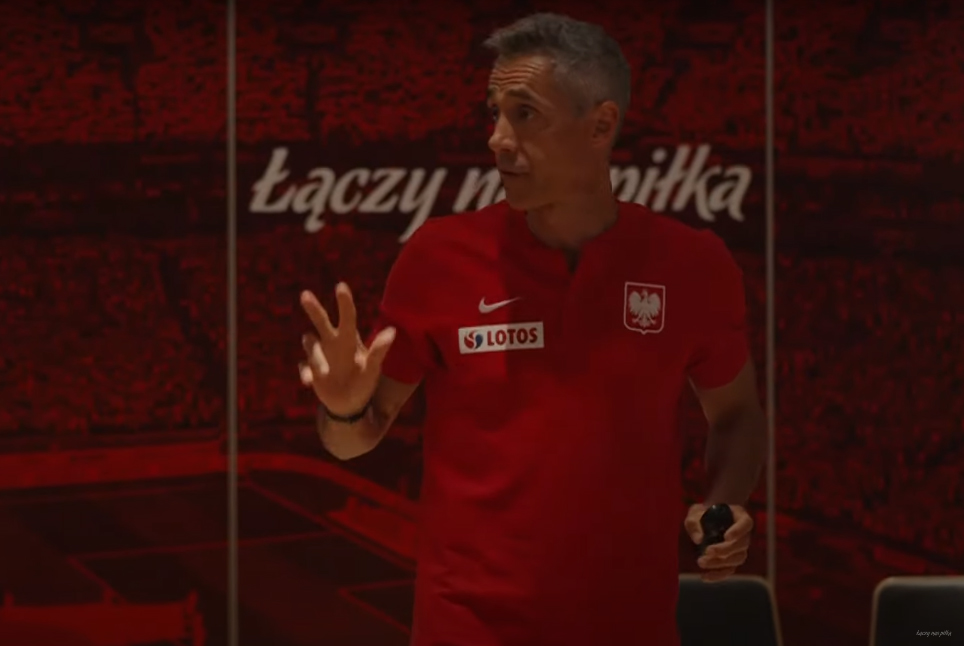Tak wyglądała odprawa Polaków przed meczem ze Słowacją. Sousa ostrzegał przed Skriniarem [WIDEO]