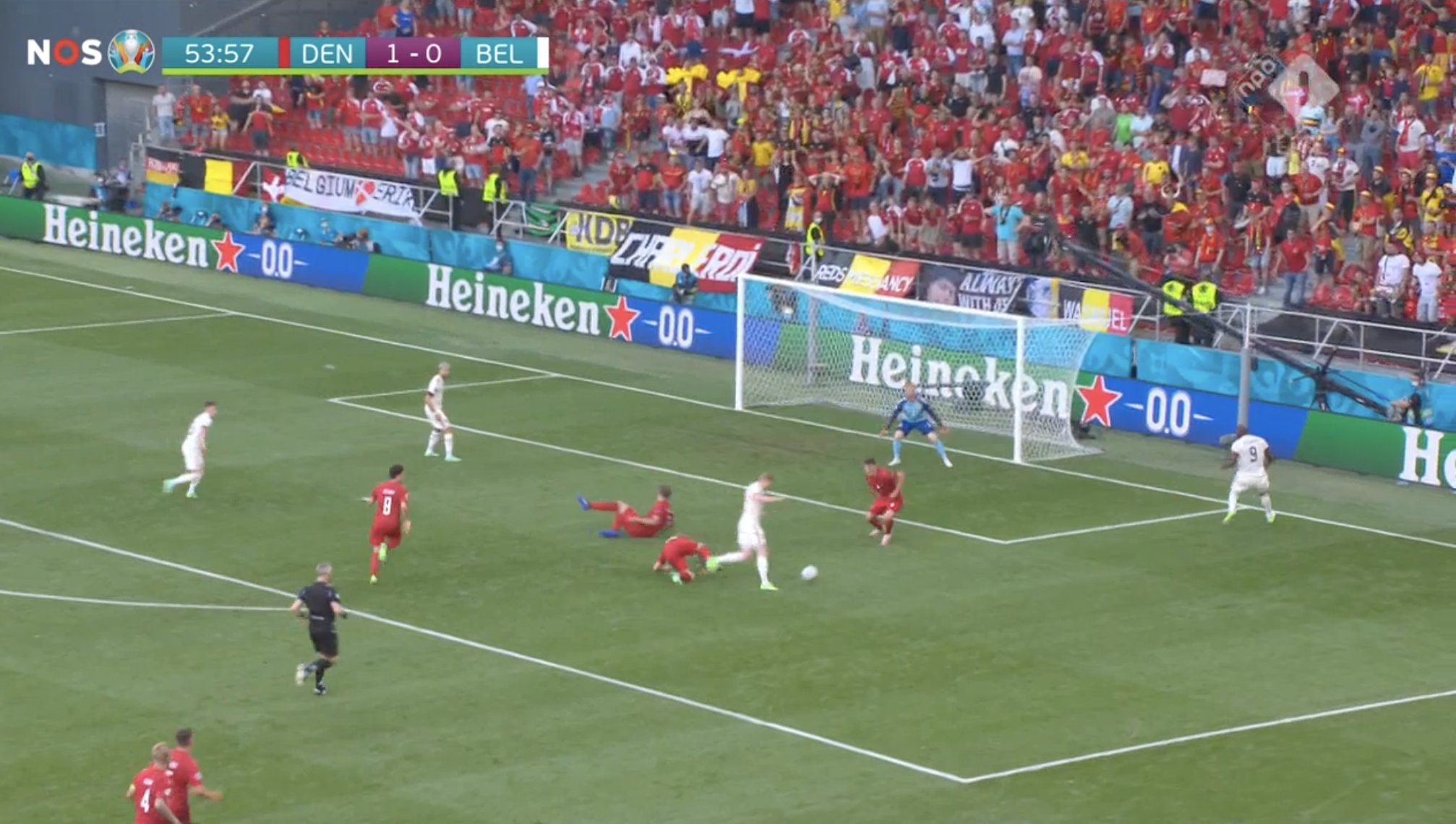 Belgowie pokazali moc! Znakomita akcja zakończona golem! "Niesamowita asysta De Bruyne" [WIDEO]