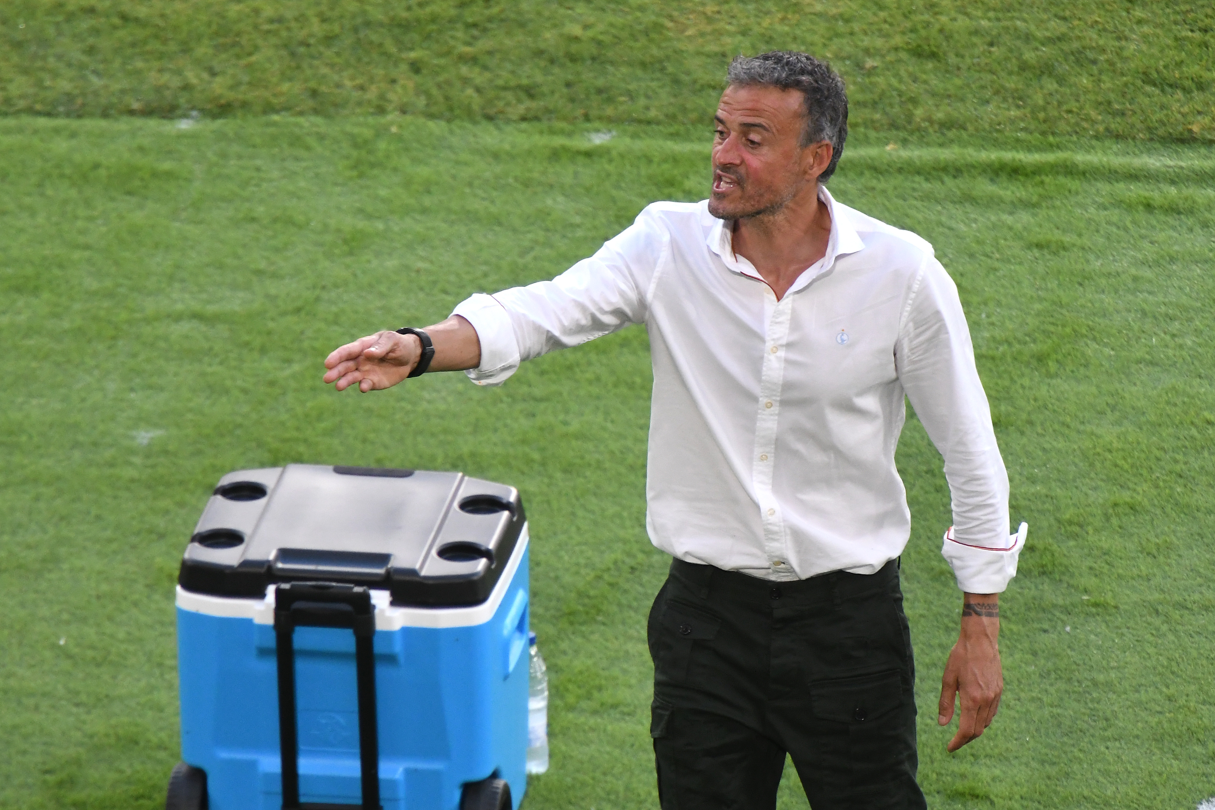 Luis Enrique stanął w obronie Alvaro Moraty. "Musiał znosić bardzo trudne rzeczy. Prezentował wysoki poziom"