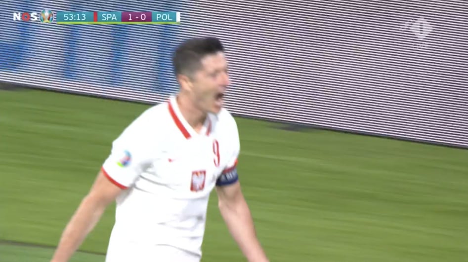 Tak Lewandowski trafił przeciwko Hiszpanii! Rehabilitacja naszego napastnika [WIDEO]