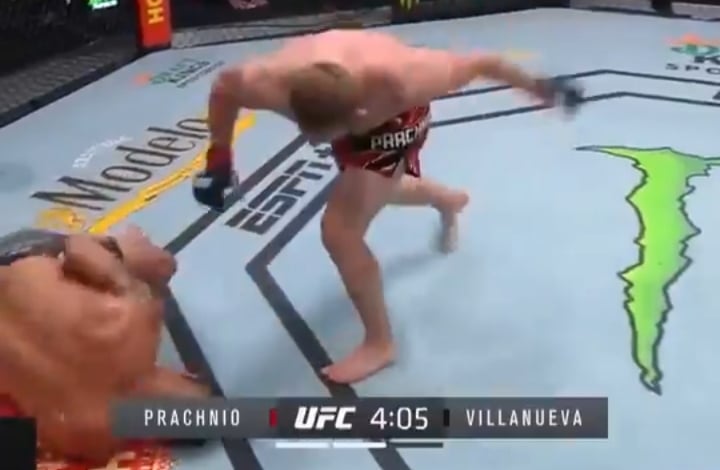 Polak znokautował rywala w UFC! Niesamowite kopnięcie kończące walkę [WIDEO]