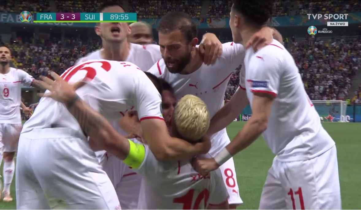 Kolejna niezwykła pogoń na EURO 2020! Wielkie serce Szwajcarów dało im dogrywkę [WIDEO]