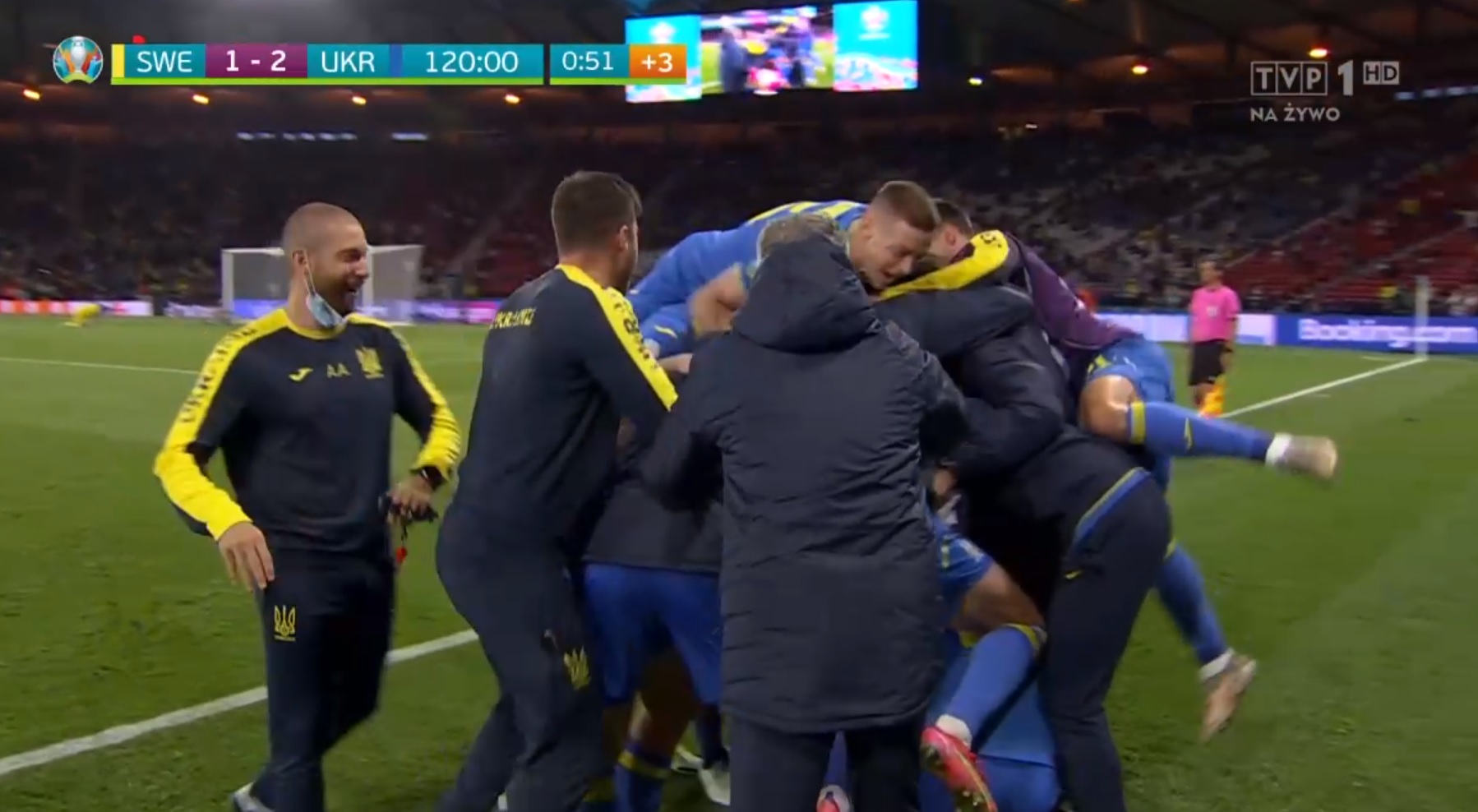 Gol w 121. minucie dał awans Ukrainie! Niezwykła końcówka ostatniego meczu 1/8 finału EURO 2020! [WIDEO]