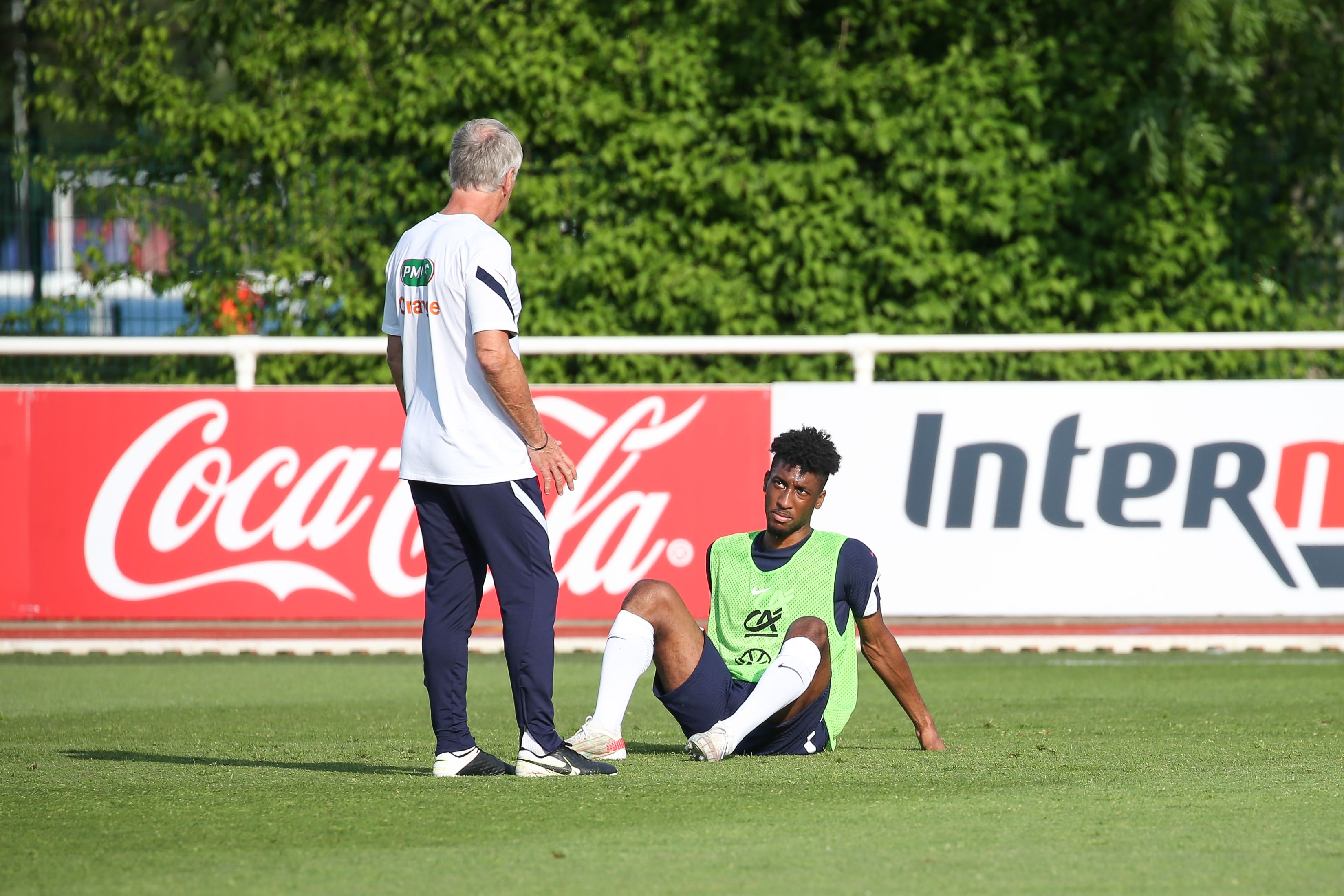 Kingsley Coman odmówił zmiany podczas meczu ze Szwajcarią. Kuriozalny powód