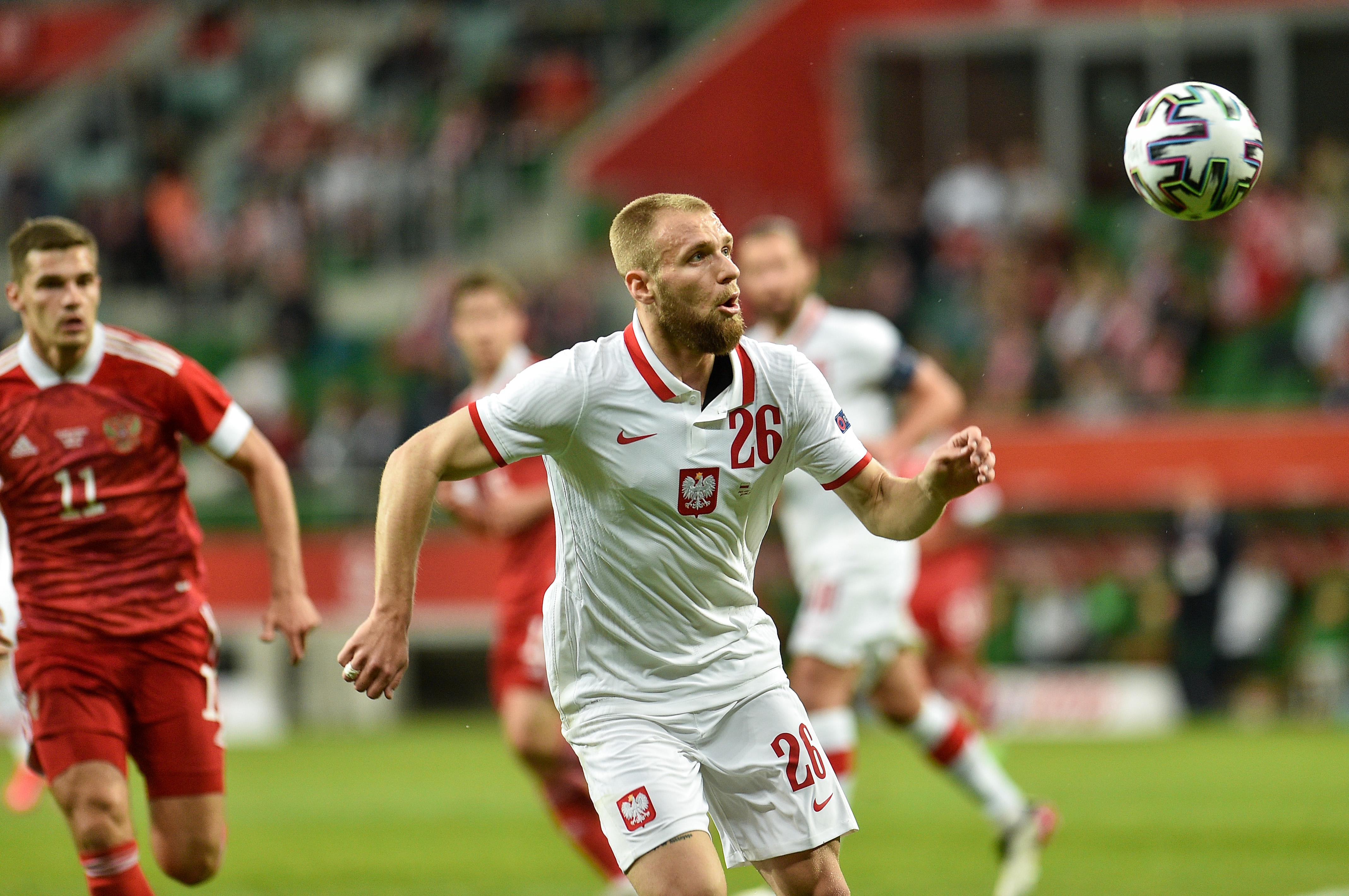 Tak Tymoteusz Puchacz radzi sobie w Unionie Berlin. "On tłumaczy mi z niemieckiego na polski"