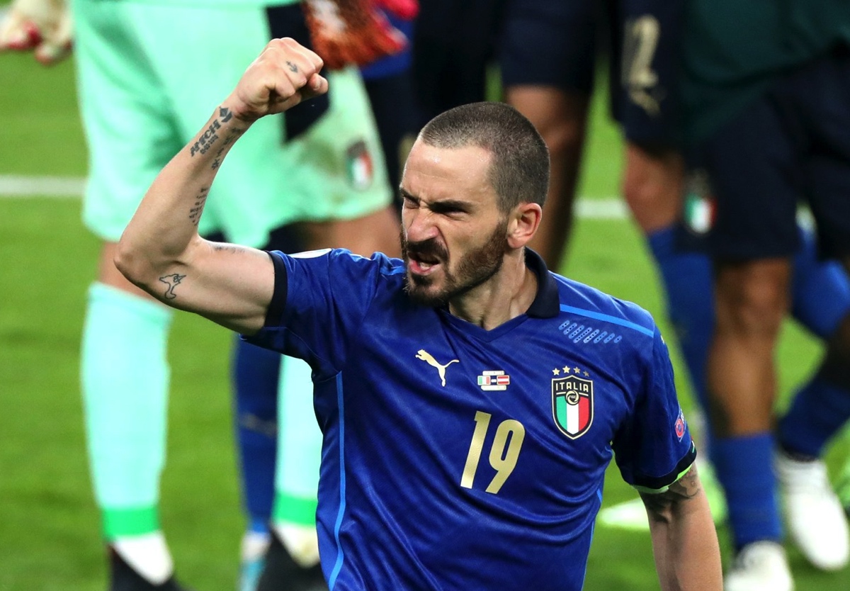 Bonucci wskazał, który z Anglików zmotywował Włochów przed finałem Euro. "Młodzi piłkarze robią takie błędy"