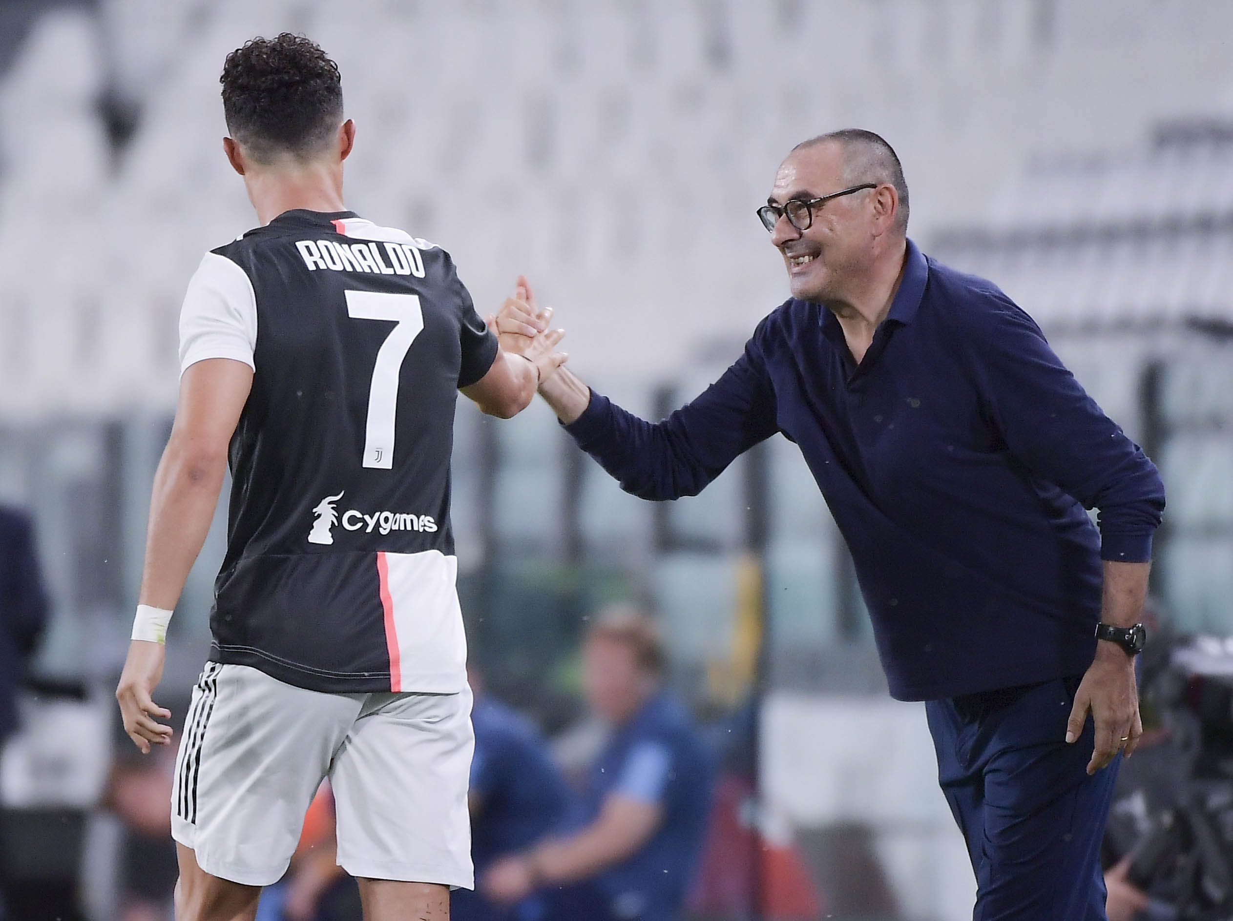 Maurizio Sarri szczerze o współpracy z Cristiano Ronaldo. "Ja uważam się za lepszego trenera niż menedżera"