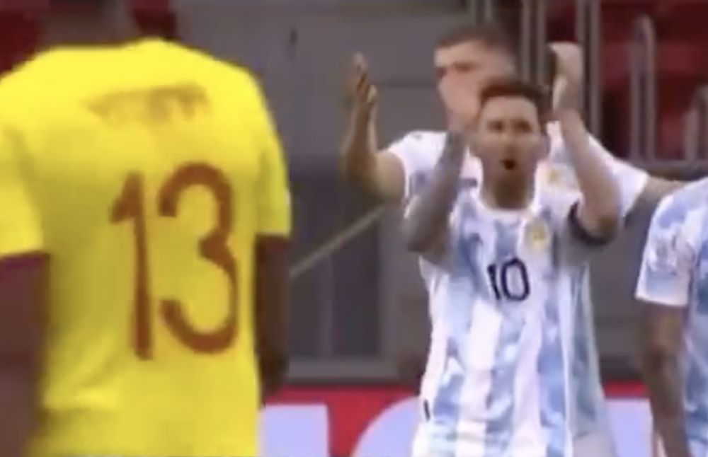 Yerry Mina skomentował szyderczą reakcję Leo Messiego. Defensor pokazał wielką klasę