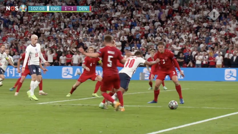 Szef sędziów UEFA zabrał głos ws. karnego w meczu Anglii z Danią. "To nie był skandal"