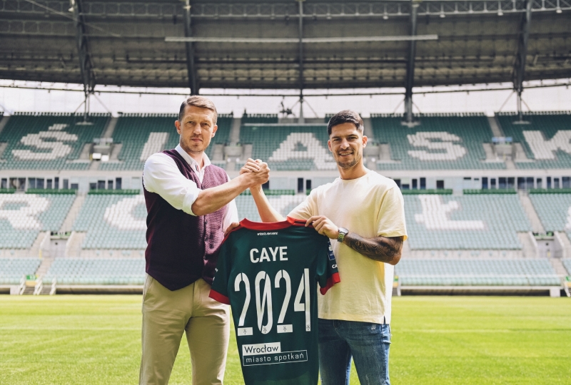 Caye Quintana szczęśliwy z pierwszego gola dla Śląska Wrocław. "Cieszę się, że mogę pomóc zespołowi"