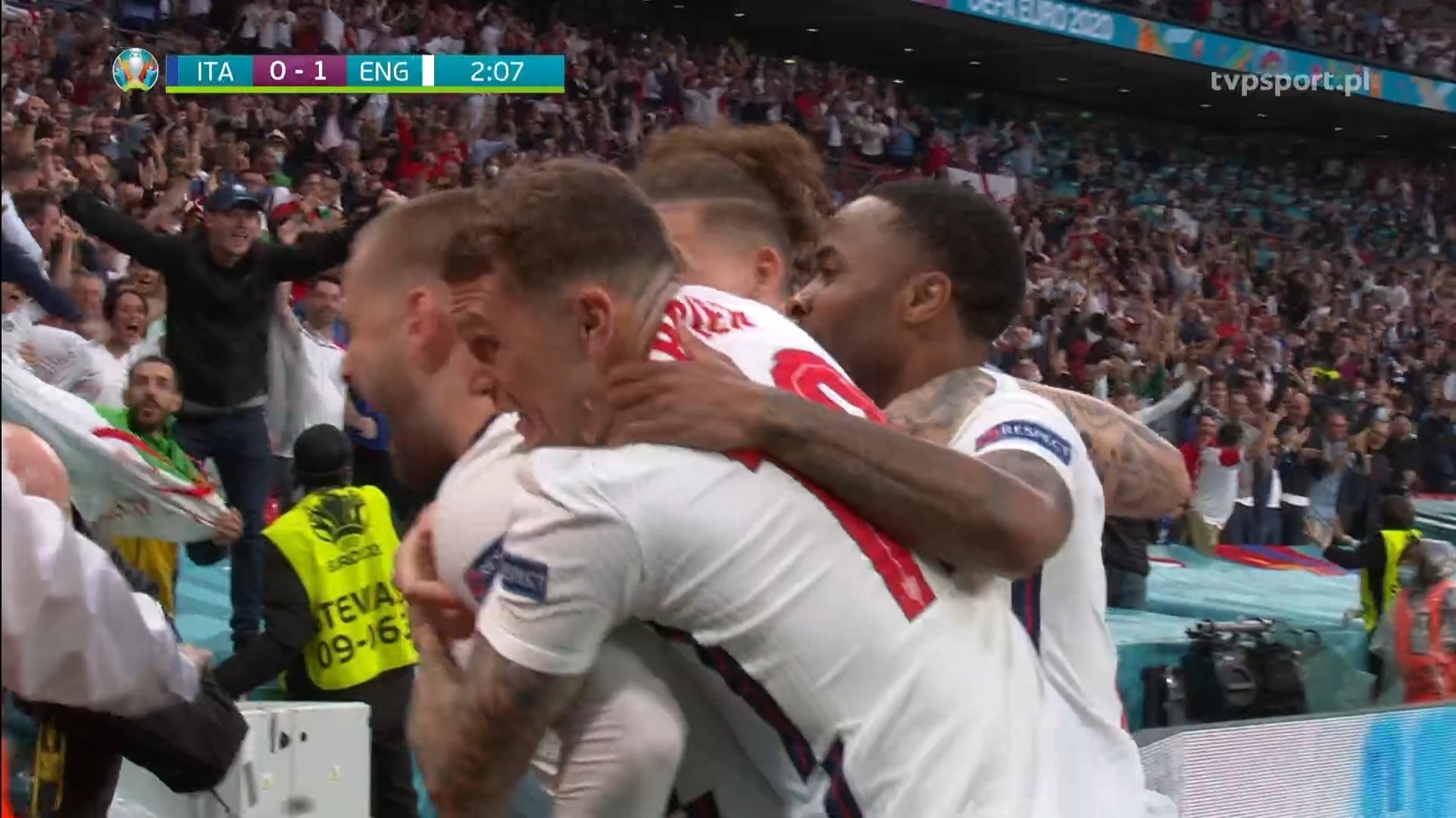 Idealny początek Anglików, najszybszy gol w historii finałów EURO! "To może być piłkarz turnieju" [WIDEO]