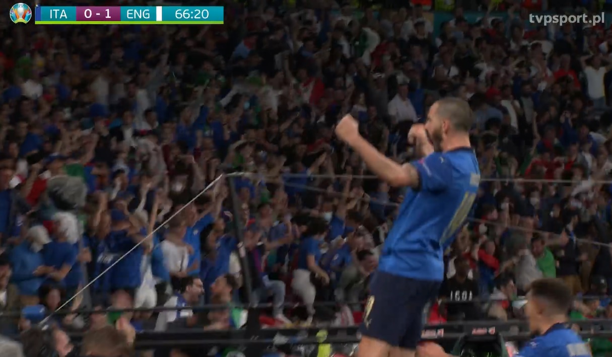 Leonardo Bonucci zachował się jak rasowy snajper! Stoper przywrócił nadzieję Włochom [WIDEO]