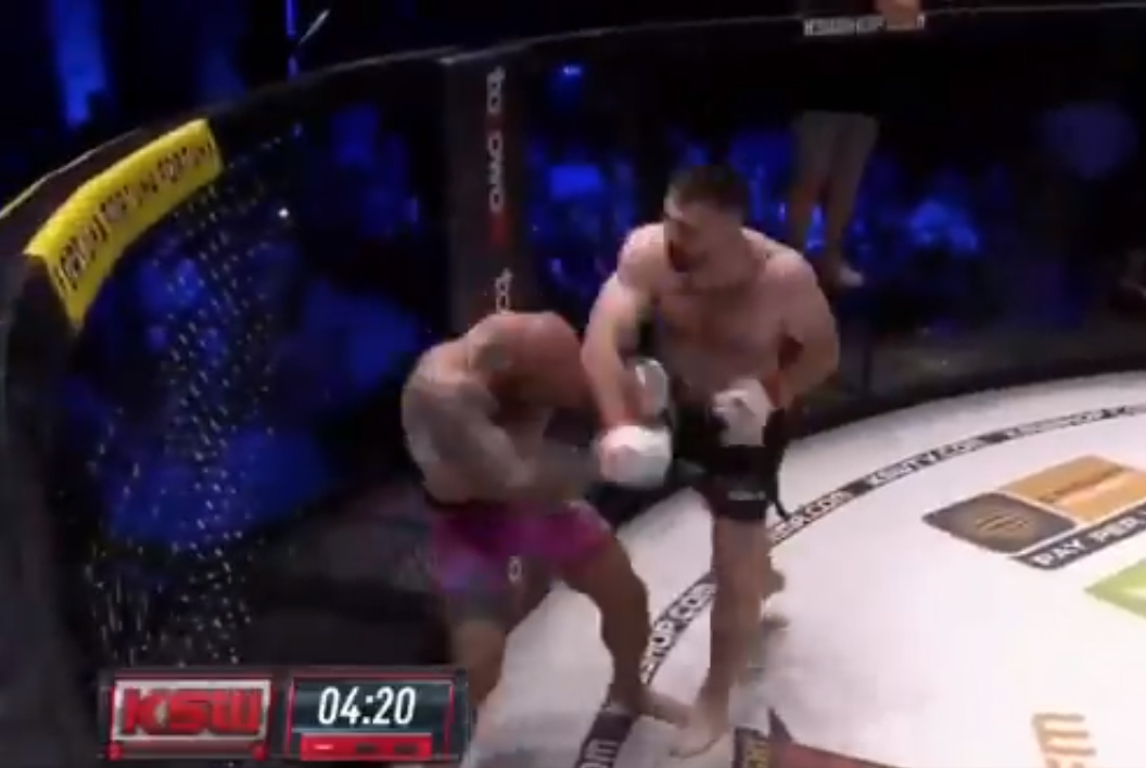 Piorunujące zwycięstwo Szymona Kołeckiego! Brutalny nokaut na Akopie Szostaku [WIDEO]