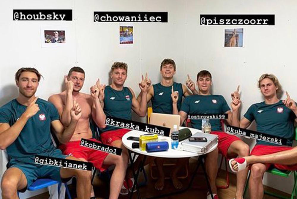 "Jesteście z nami do końca". Piękny gest polskich pływaków