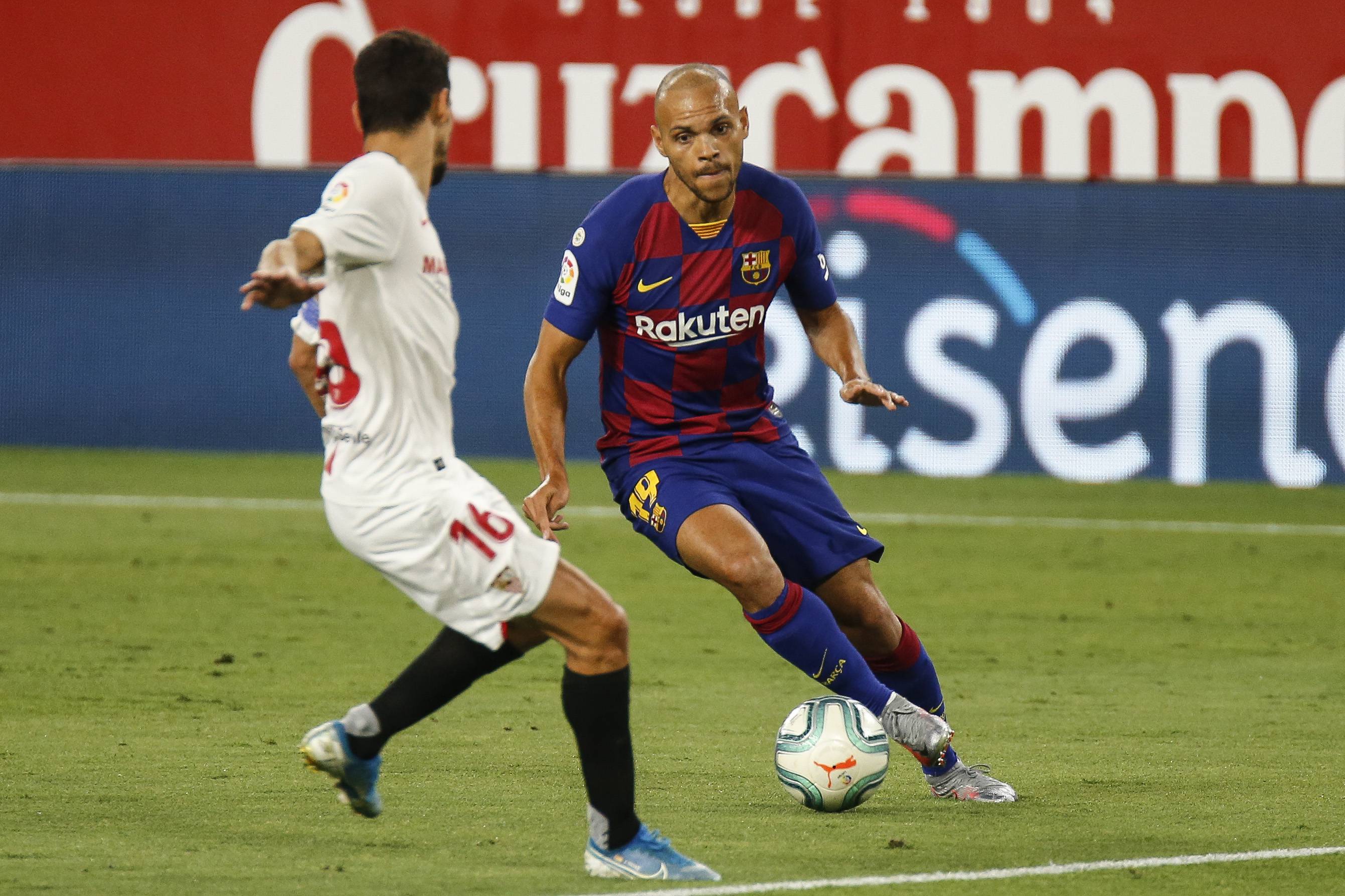 Składy na mecz Athletic Bilbao - FC Barcelona. Koeman stawia na Braithwaite'a