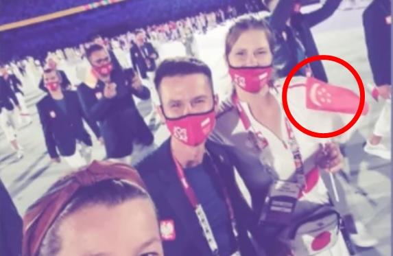 Zaskakujące zachowanie polskiej zawodniczki podczas ceremonii otwarcia IO. Niosła flagę innego kraju [ZDJĘCIE]