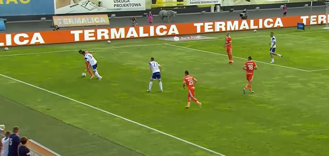 Beniaminek zremisował ze Stalą Mielec. Pierwszy gol sezonu padł po fatalnym błędzie bramkarza [WIDEO]