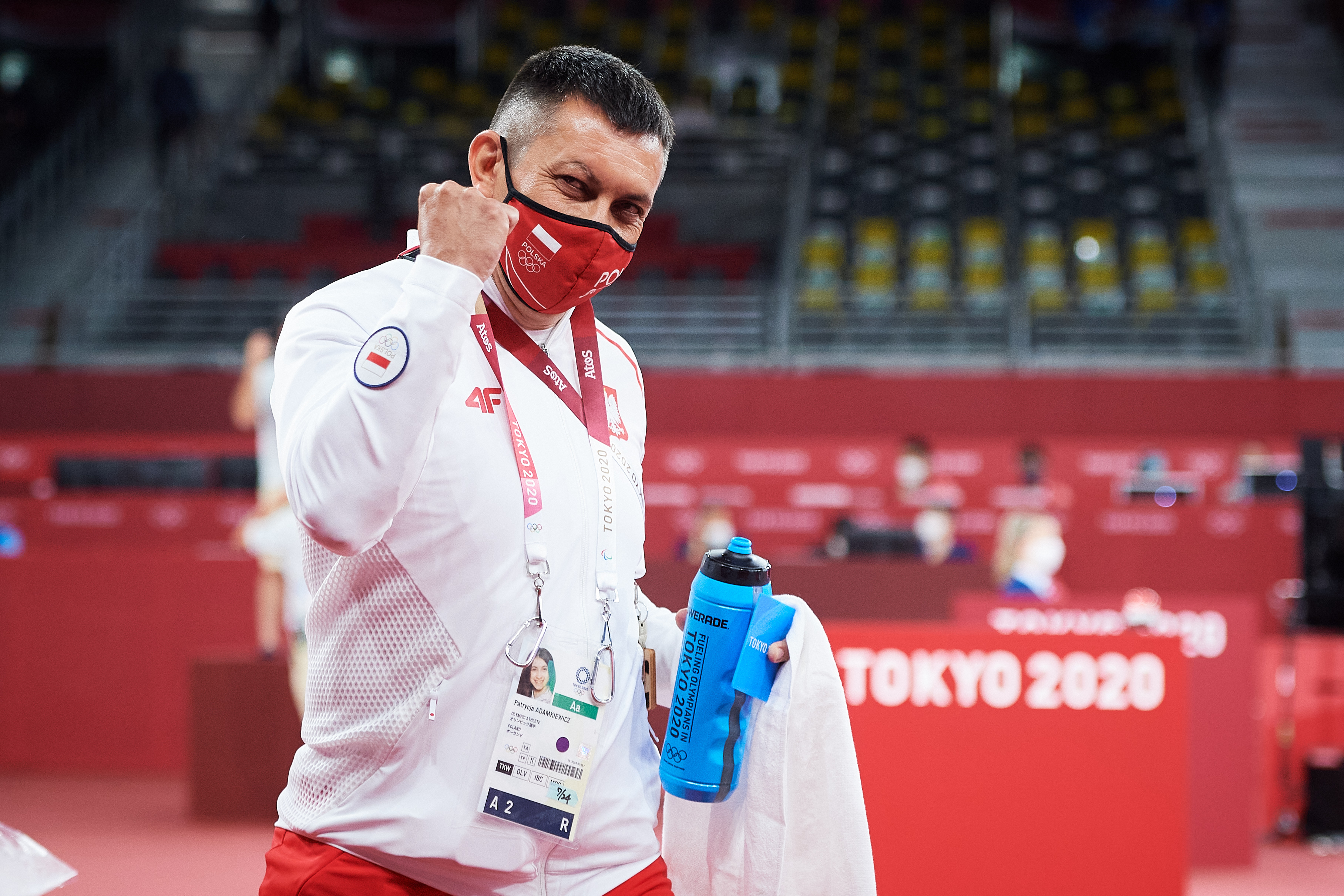 Pół minuty bez maseczek. Komitet Olimpijski poszedł na rękę uczestnikom igrzysk