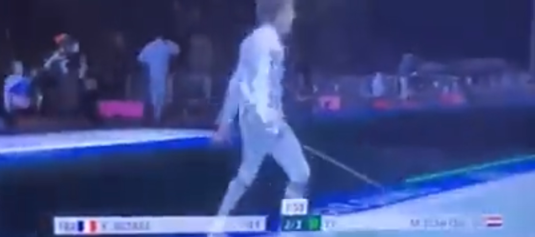 Cieszynka w stylu Cristiano Ronaldo na zawodach szermierki. Szalona radość podczas IO w Tokio [WIDEO]