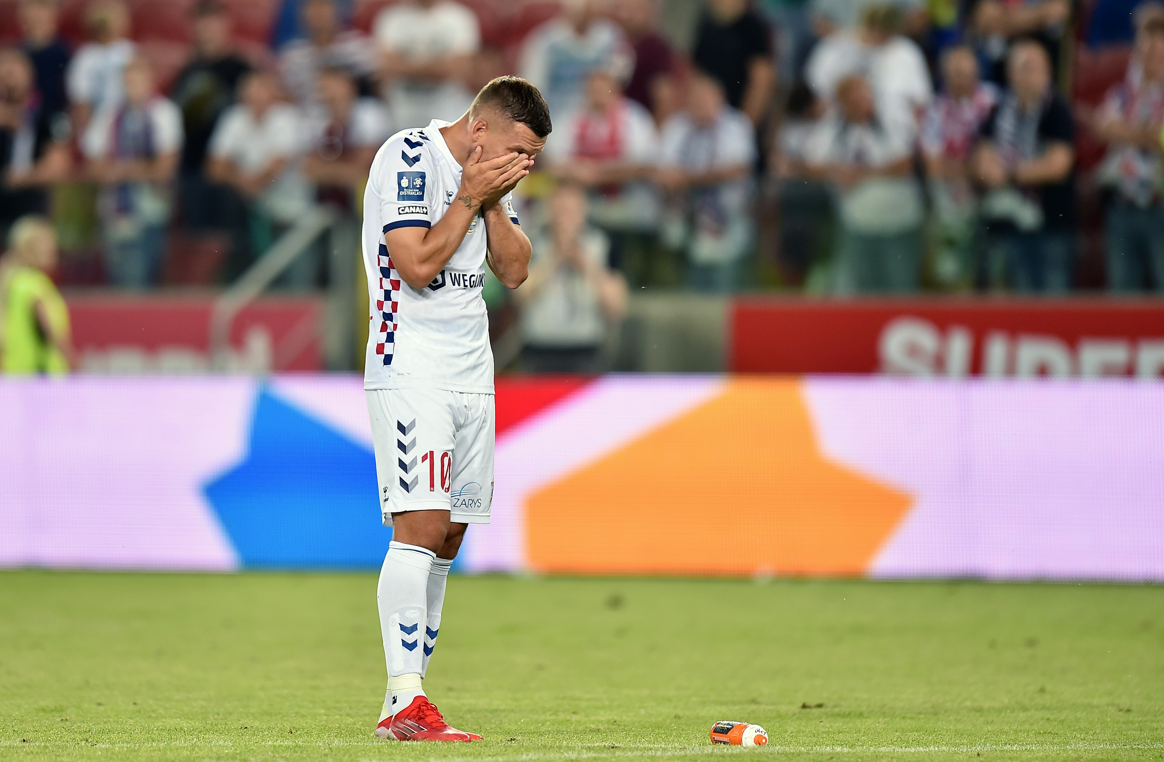 Lukas Podolski skomentował debiut w Ekstraklasie. "Nie liczcie tylko tego, co zrobię. Górnik musi grać lepiej"