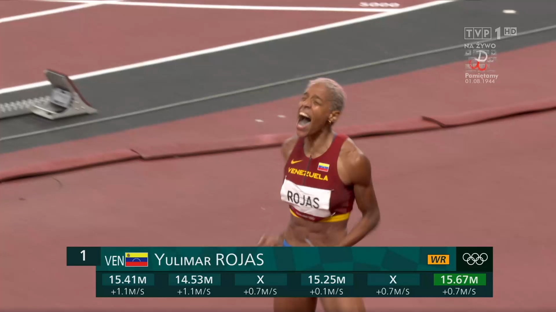 Yulimar Rojas pobiła rekord świata w trójskoku! Poprzedni przetrwał 26 lat [WIDEO]