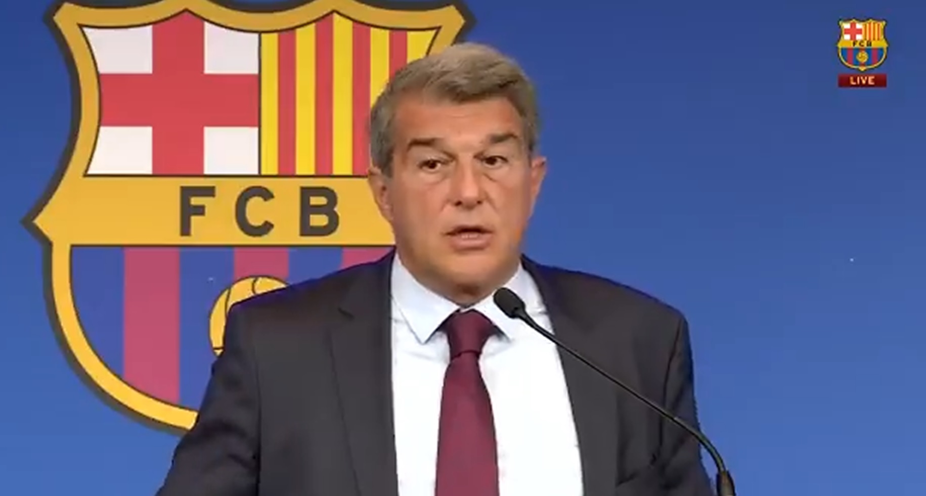 Joan Laporta ujawnił powody rozstania z Messim. "Klub jest w dramatycznej sytuacji. Nie dam fałszywej nadziei"