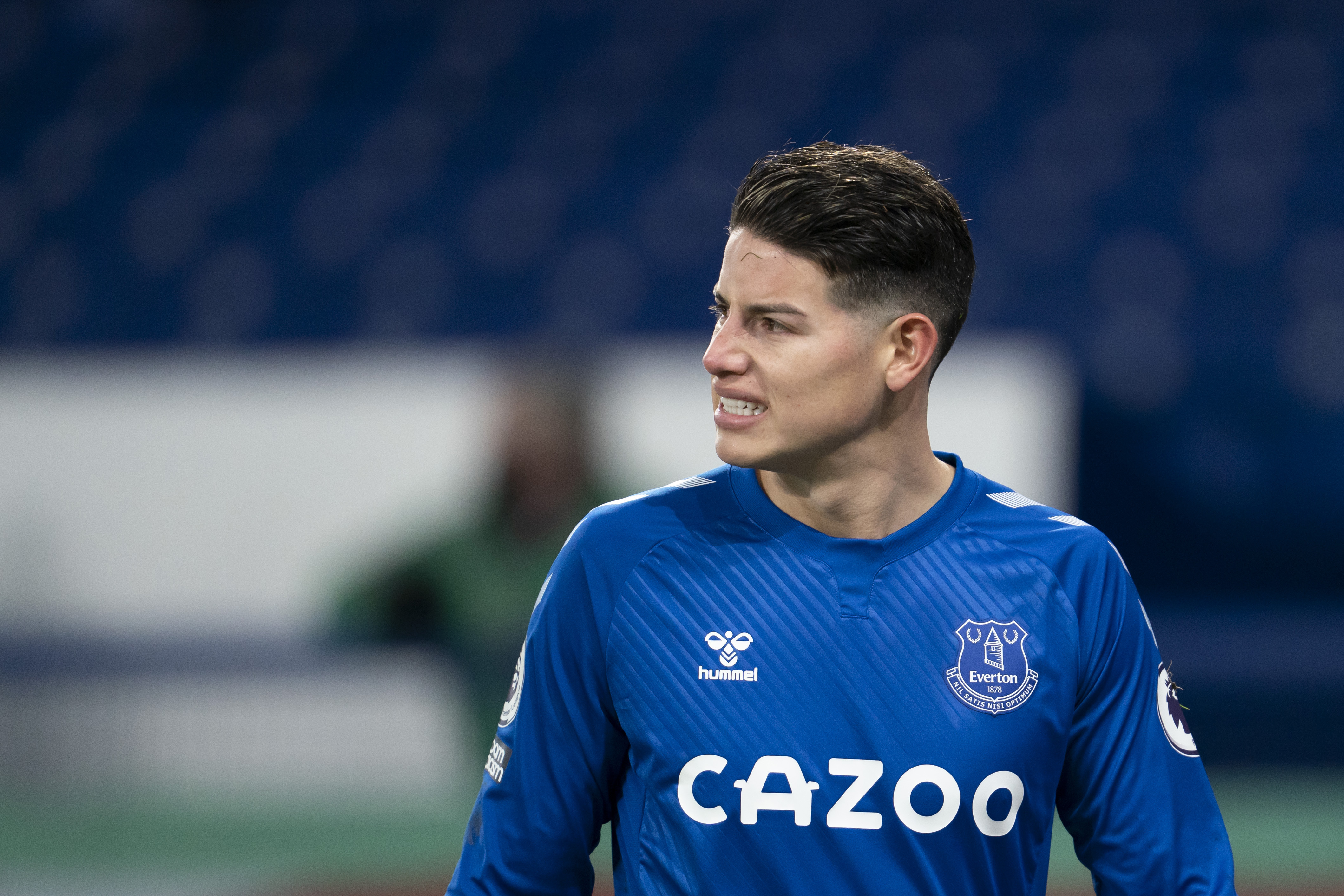 Kolumbijski James Błąd. Wyrzut sumienia Evertonu, symbol rozrzutności i rozdmuchanej ambicji, opuścił Europę