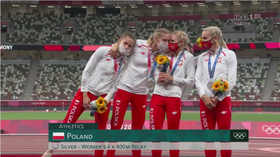 "Pokazałyśmy polski pazur". Srebrne czterystumetrówki komentują wielki bieg w finale igrzysk olimpijskich