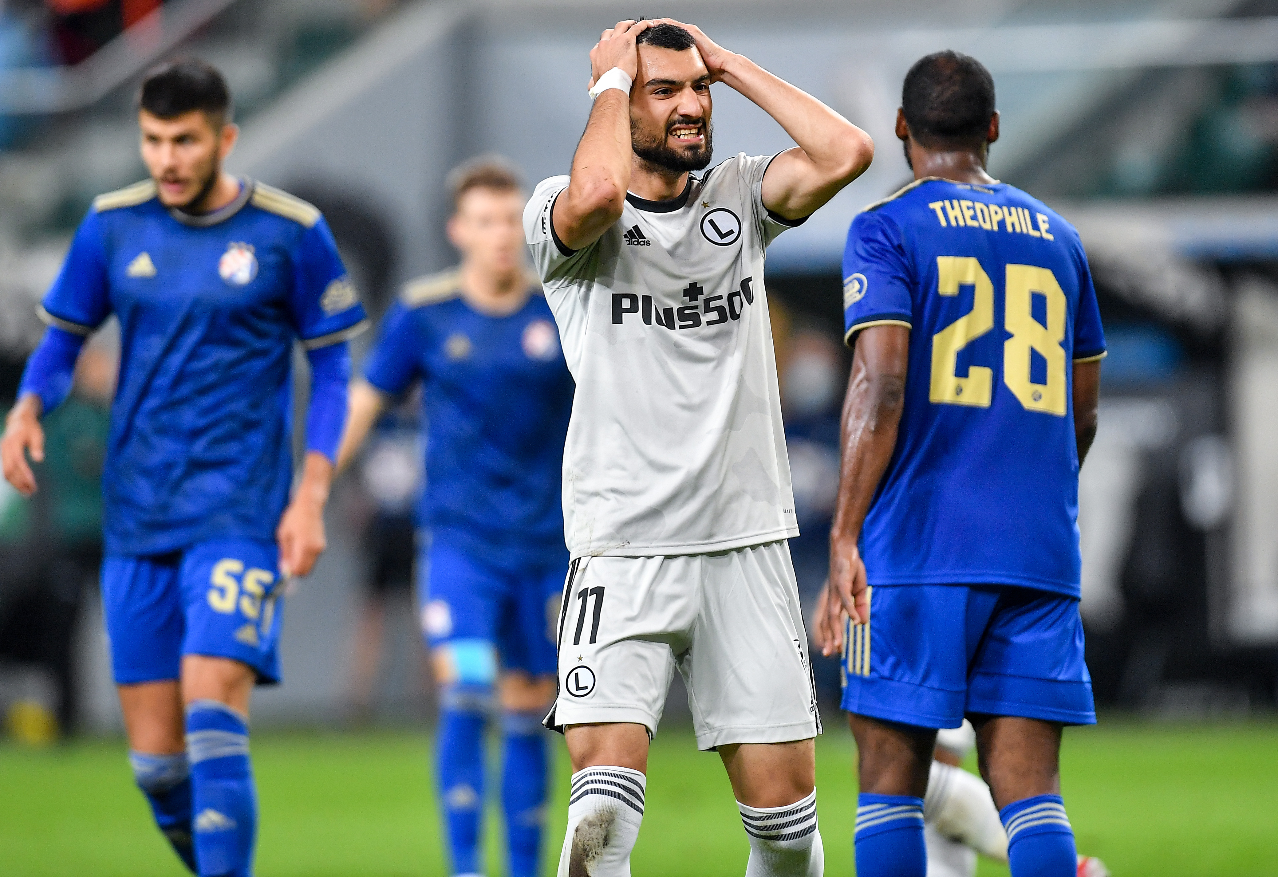Legia Warszawa dzielnie walczyła, ale przegrała z Dinamem Zagrzeb. Koniec marzeń o Lidze Mistrzów [WIDEO]
