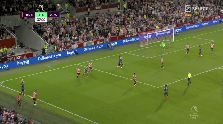 Fani Brentford zakpili z Arsenalu. "Jesteś gó***anym Tottenhamem" [WIDEO]