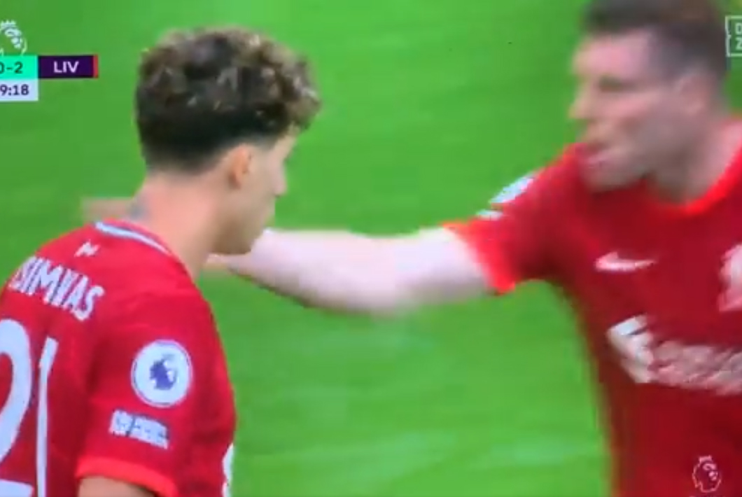James Milner wpadł w furię. Pomocnik Liverpoolu spoliczkował kolegę z drużyny [WIDEO]