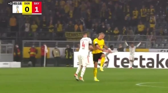 Erling Haaland stracił cierpliwość! Tak Norweg zareagował na bramkę Roberta Lewandowskiego [WIDEO]