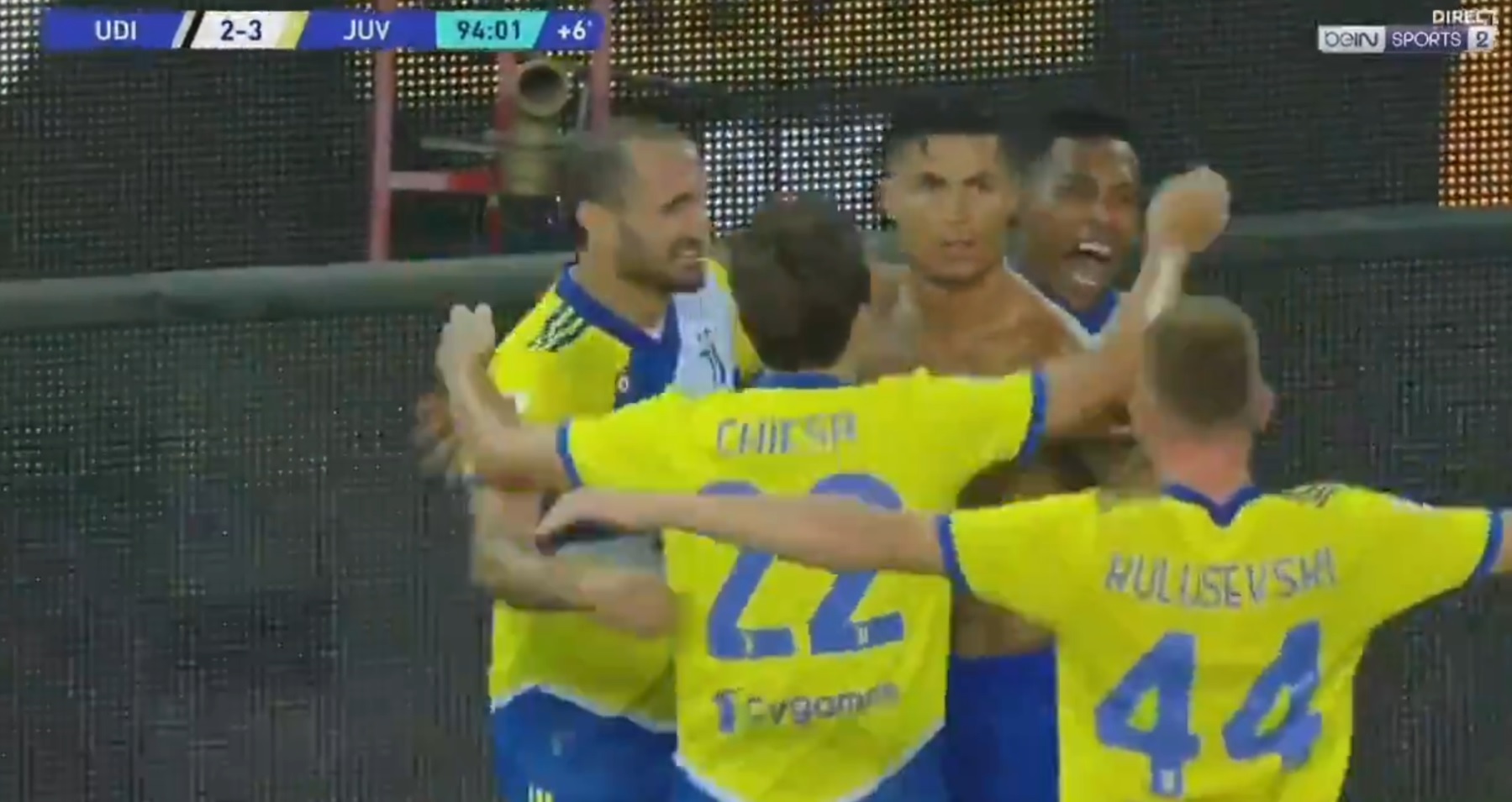 Niewiarygodne emocje w meczu Juventusu! Nieuznany gol Ronaldo w 94. minucie, tylko remis "Starej Damy" [WIDEO]