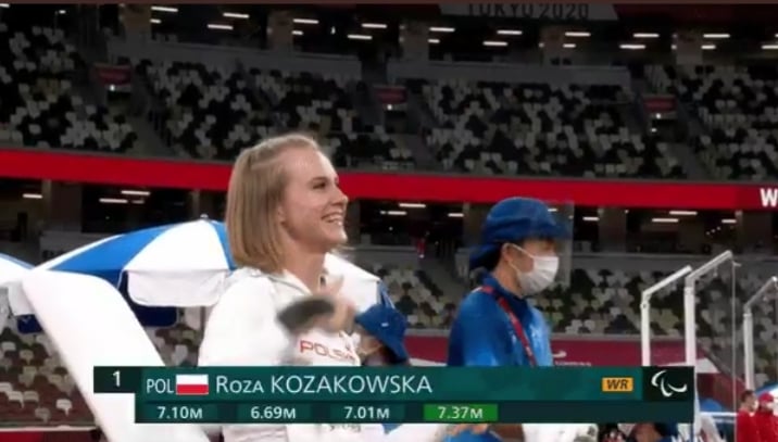 Medal i dwukrotne pobicie rekordu świata! Gigantyczny sukces Polki na igrzyskach paraolimpijskich [WIDEO]